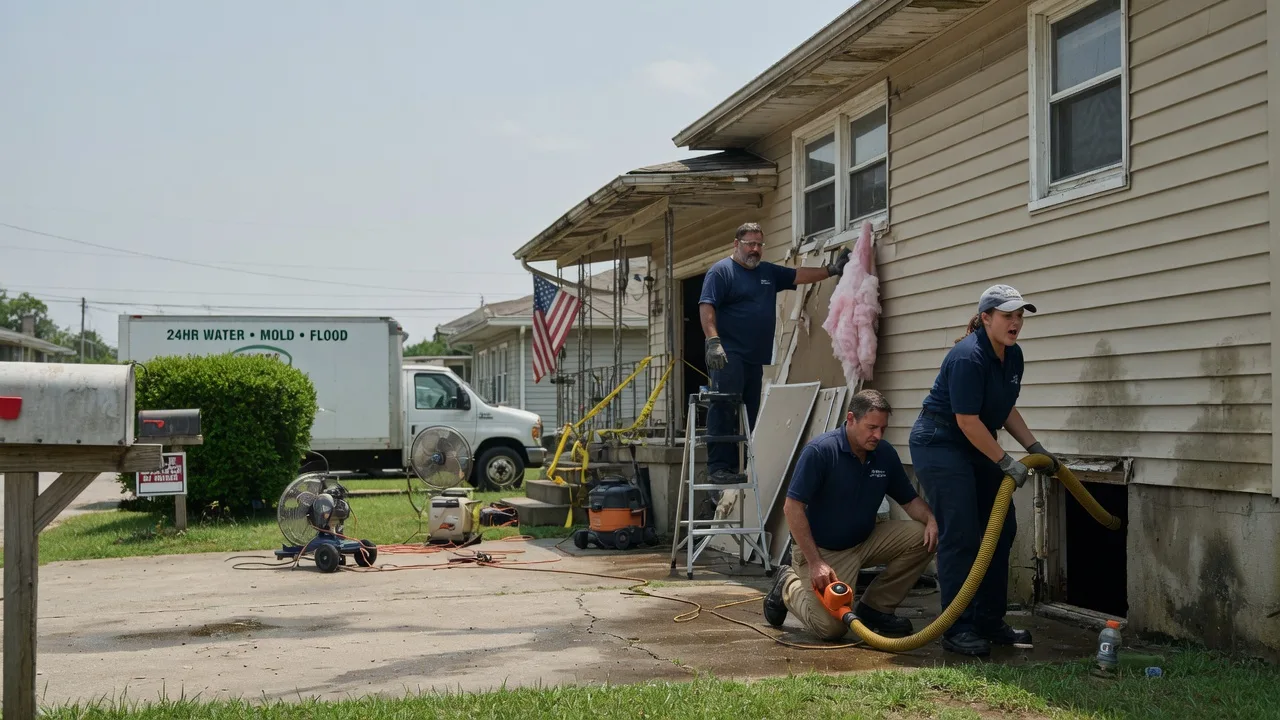 Water Damage Repair in Rensselaer, IN near me